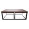 Alaterre Furniture Arcadia Acacia Wood 54" Coffee Table with Nesting Tables, Antiqued Mocha ANAR1175 - alternate 8